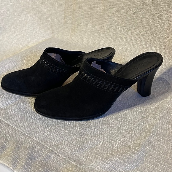 Cole hann high heel clog slippers - Picture 1 of 10